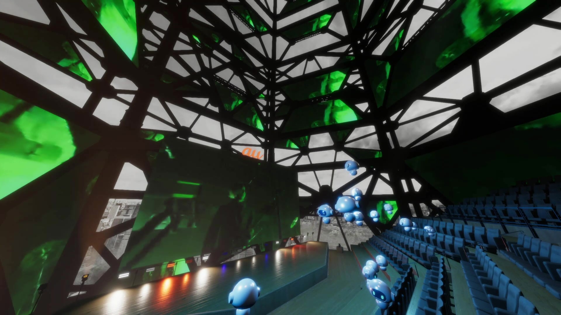 TOKYO NODE DIGITAL TWIN HALL」を活用した[Alexandros]の